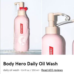 NEW- glossier body hero daily wash
